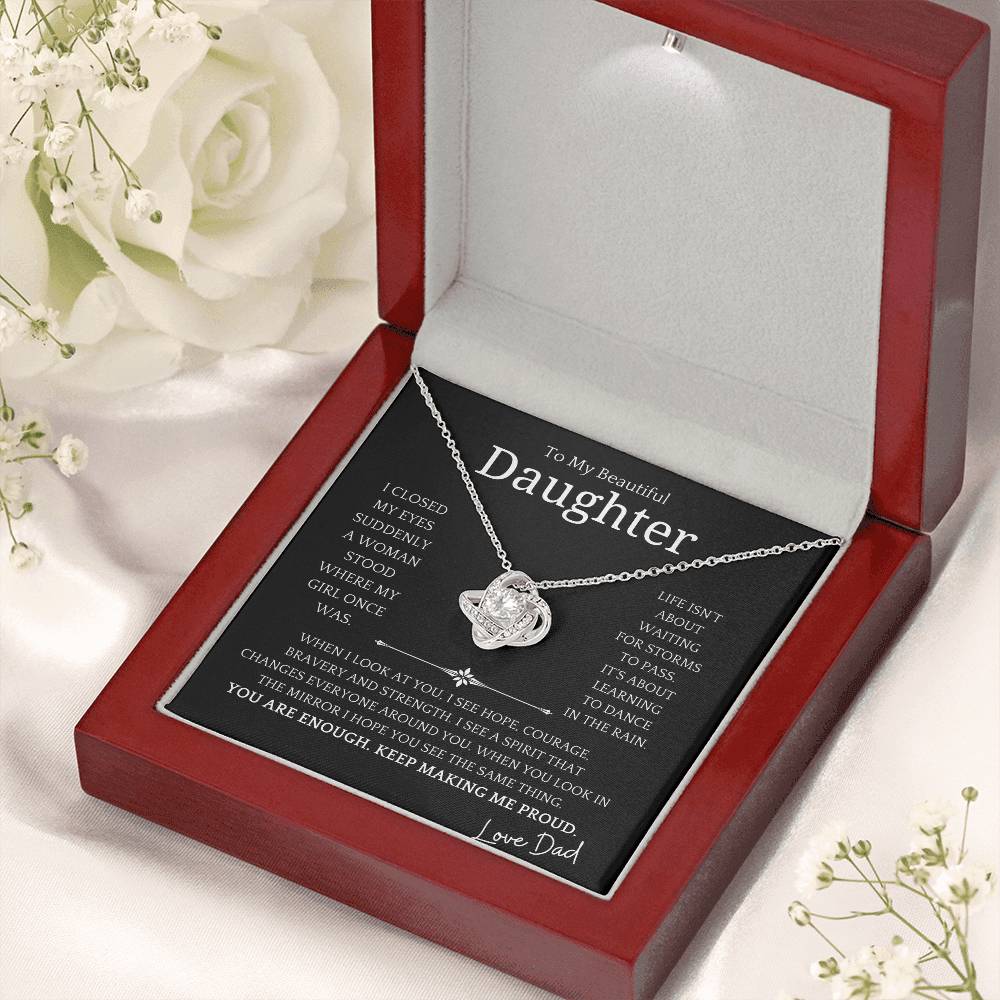 Storms Pass Daughter Necklace