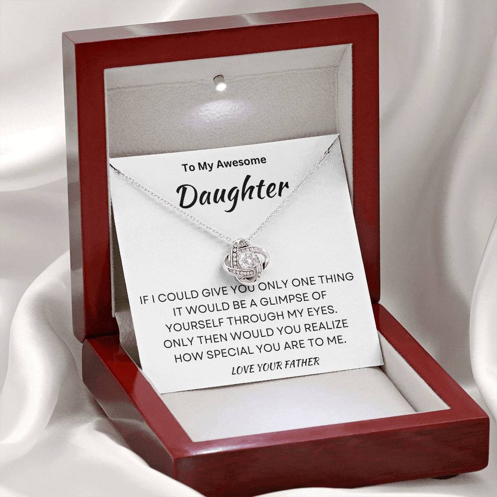 Glimpse Necklace Gift For Daughter