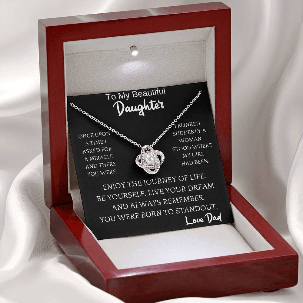 Journey Of Life Daughter Necklace