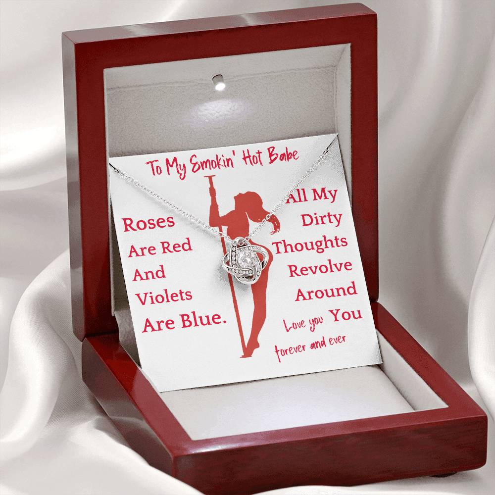 All My Dirty Thoughts Necklace Gift For Valentines Anniversary Wife Soulmate Birthday Present For Women