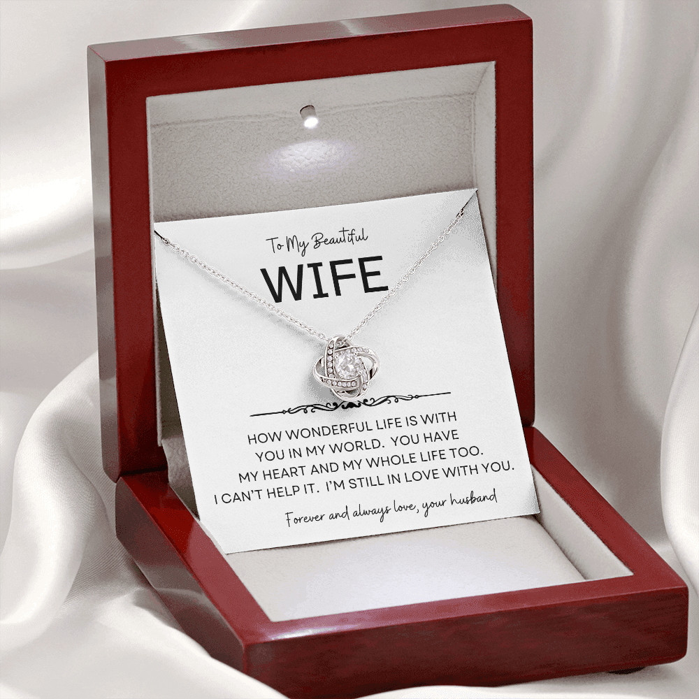 With You Wife Necklace