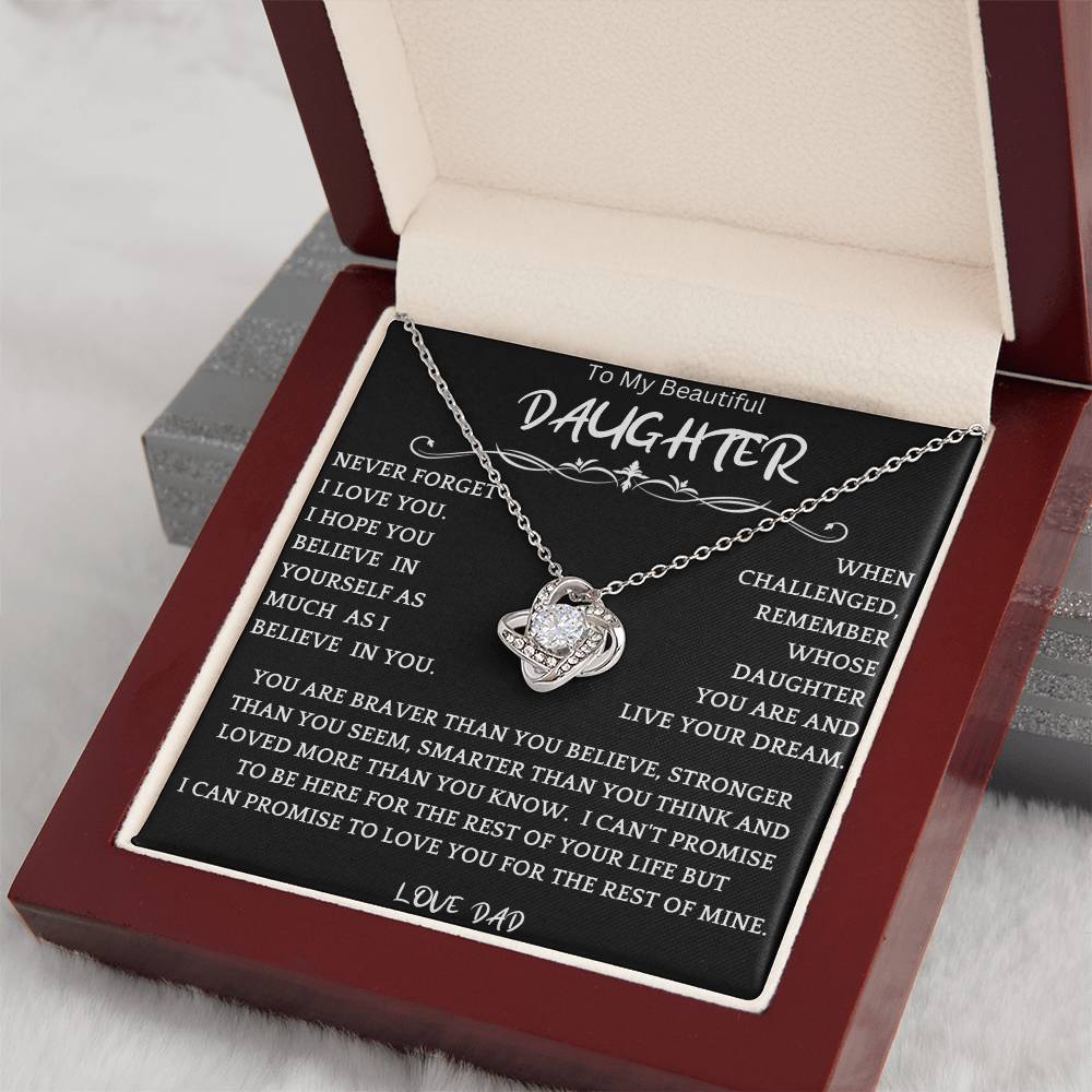 Live Your Dreams Necklace From Dad