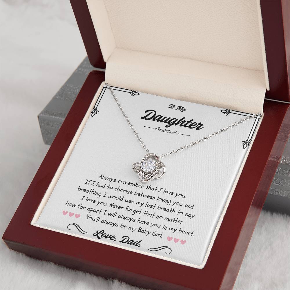 No Matter Necklace Daughter Gift