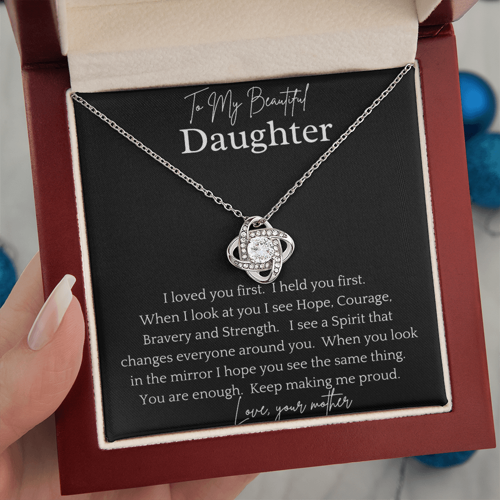 Loved First Daughter Necklace