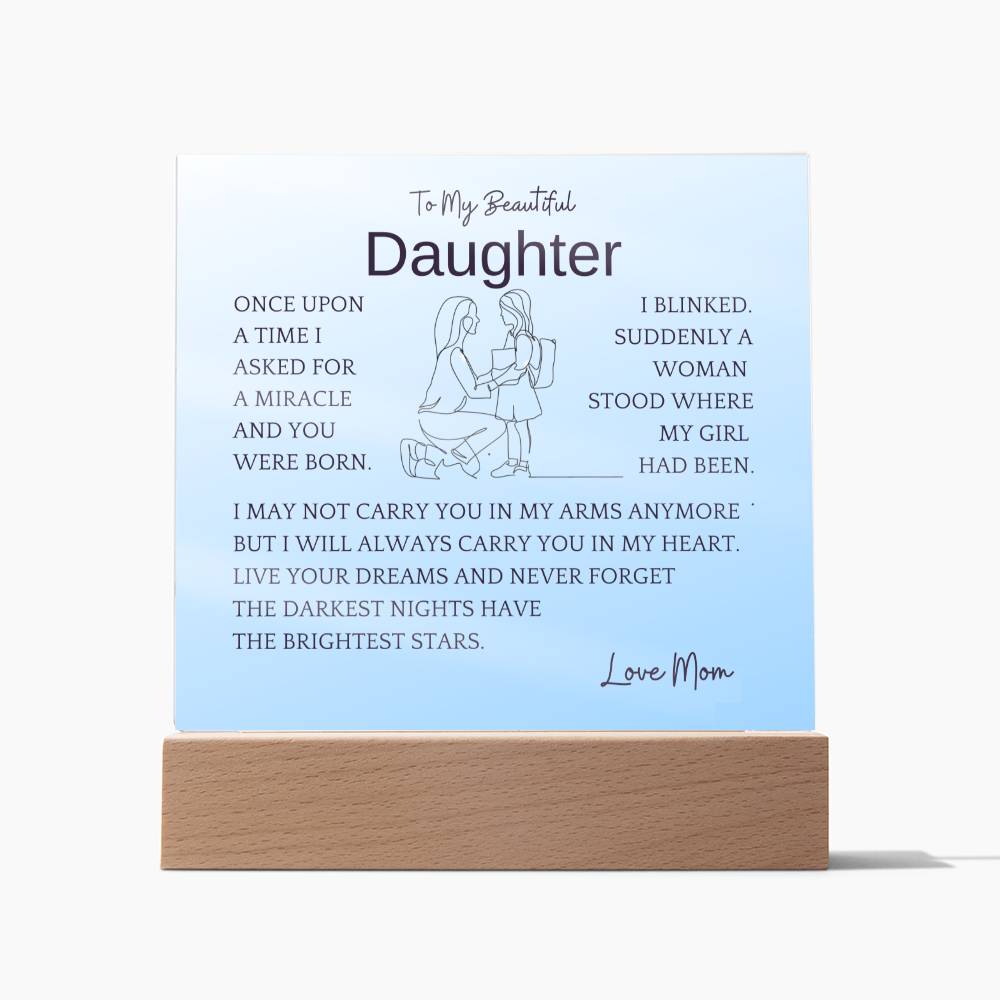 Live Your Dreams Gift For Daughter