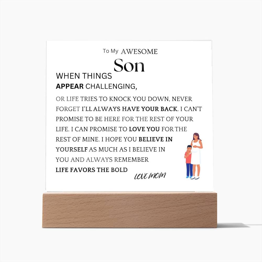 Things Appear Challenging Gift For Son