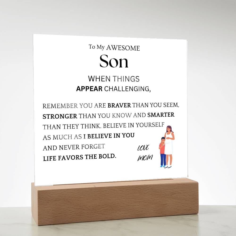 Braver Stronger Gift For Son