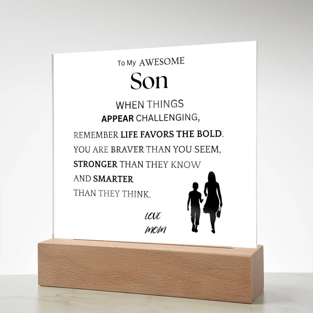 Braver Stronger Gift For Son
