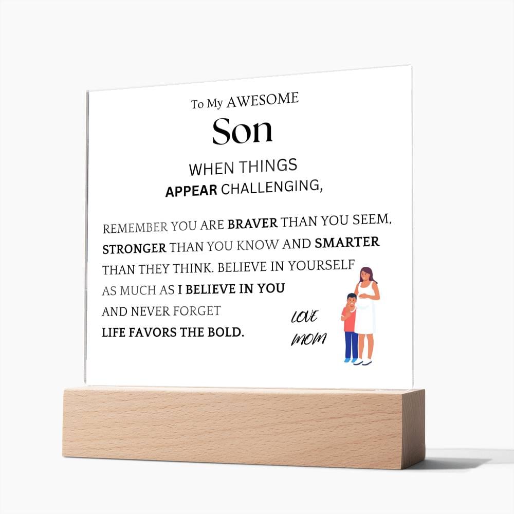 Braver Stronger Gift For Son