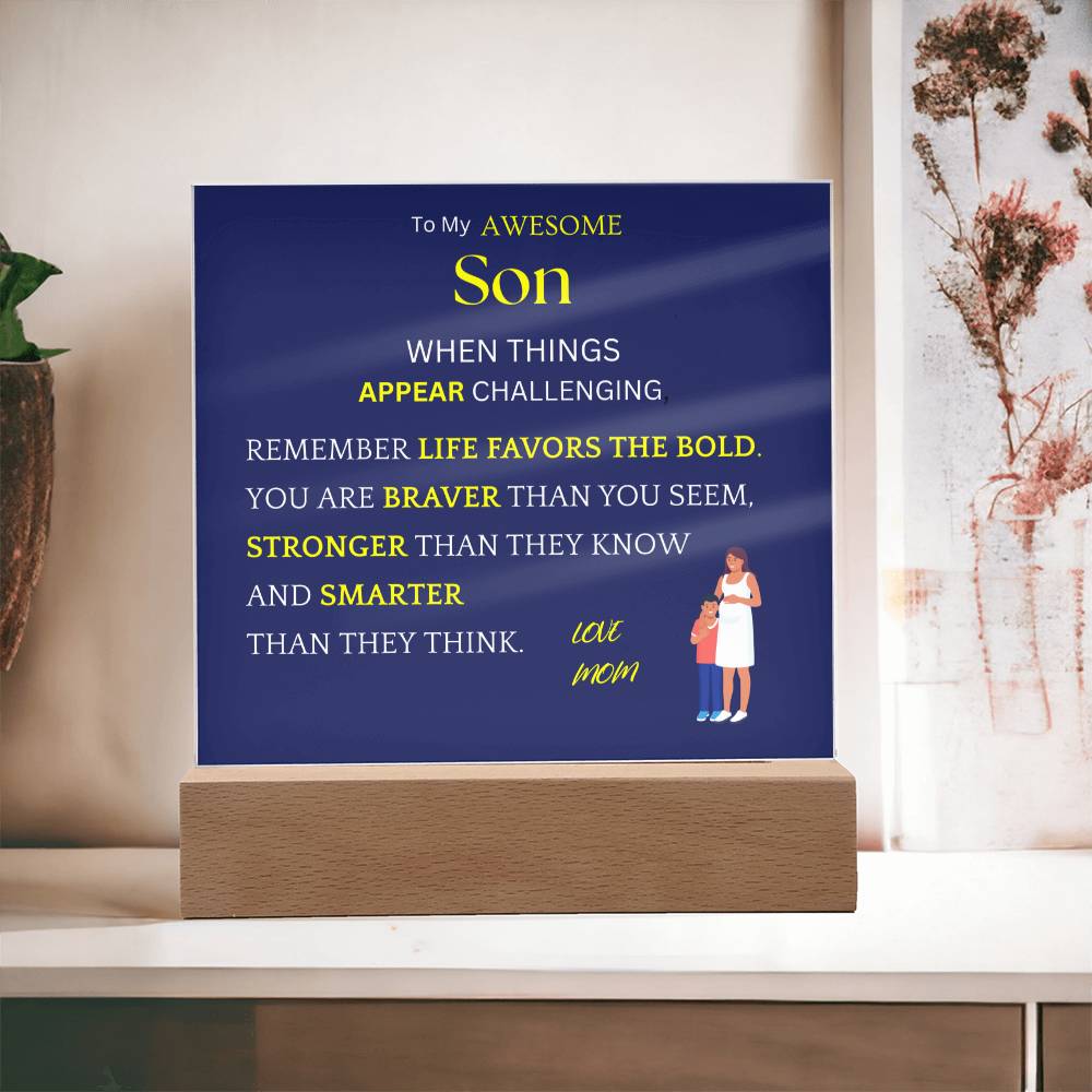 Favors The Bold Gift For Son