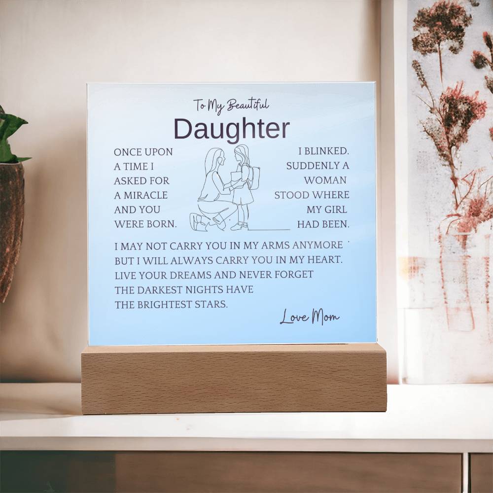 Live Your Dreams Gift For Daughter