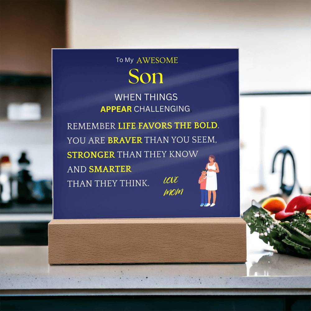 Favors The Bold Gift For Son