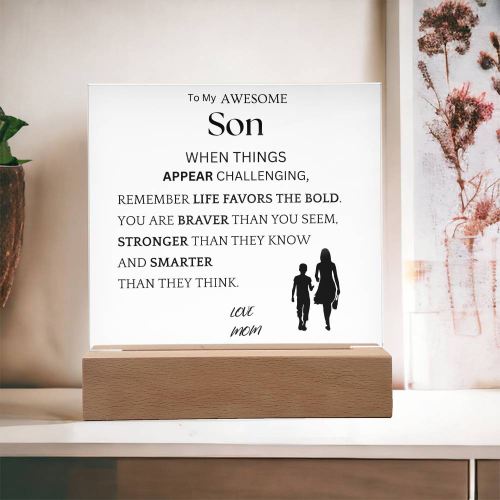 Braver Stronger Gift For Son