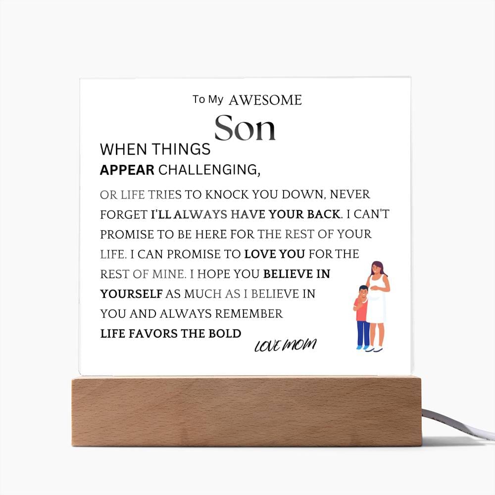 Things Appear Challenging Gift For Son
