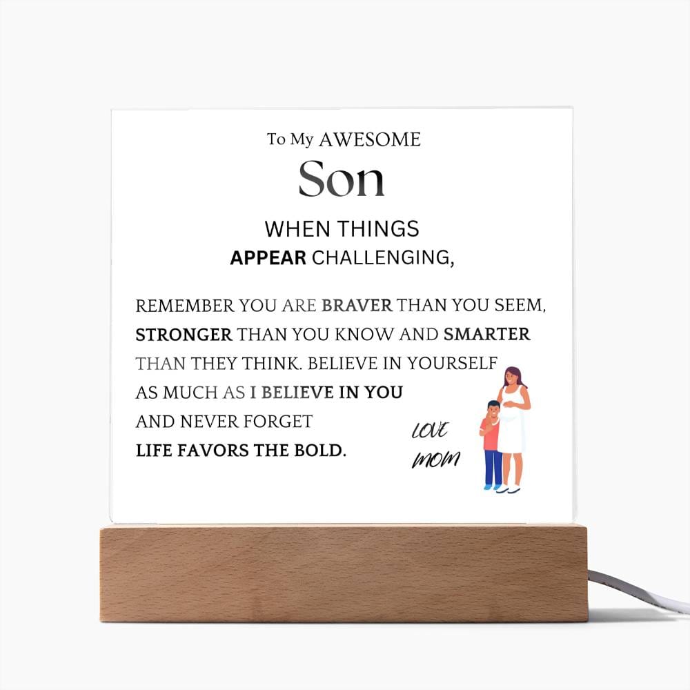 Braver Stronger Gift For Son