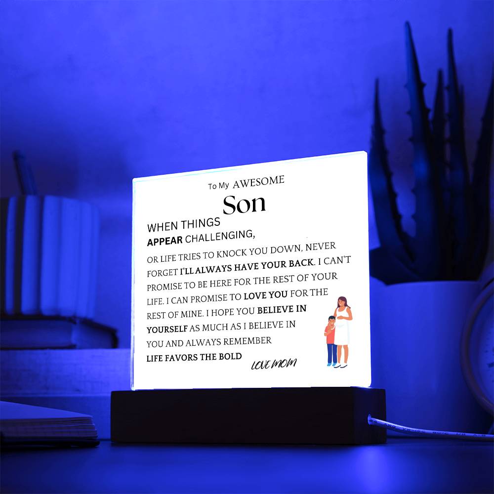 Things Appear Challenging Gift For Son