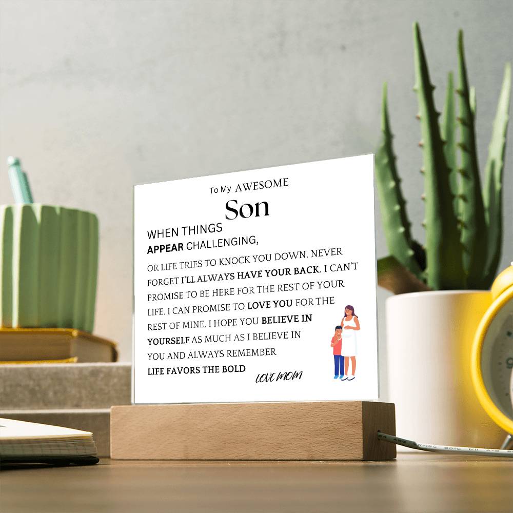 Things Appear Challenging Gift For Son