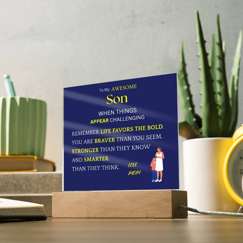 Favors The Bold Gift For Son