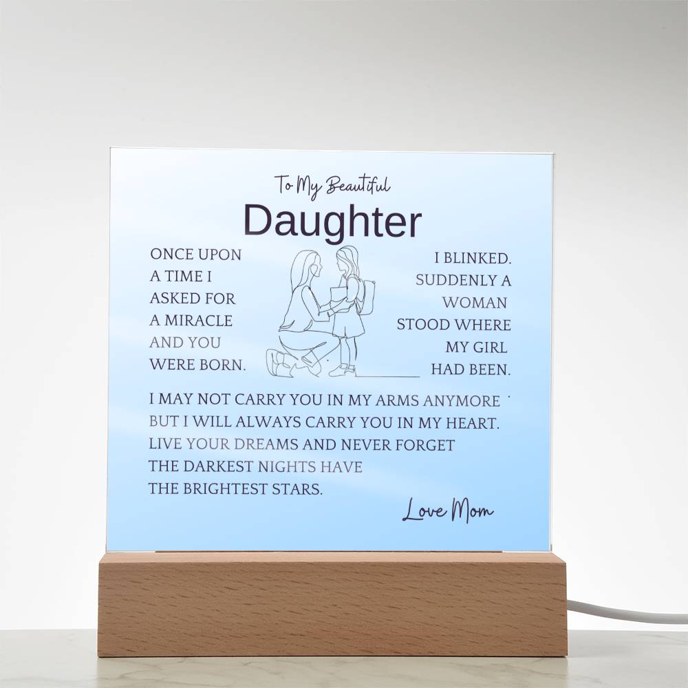 Live Your Dreams Gift For Daughter