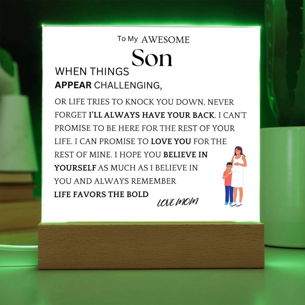 Things Appear Challenging Gift For Son