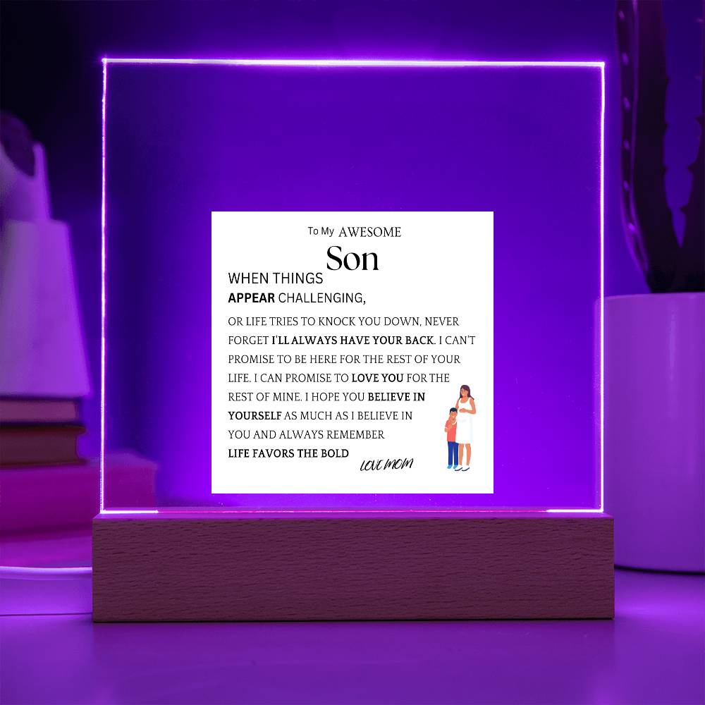 Things Appear Challenging Gift For Son