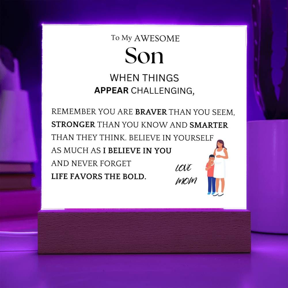 Braver Stronger Gift For Son