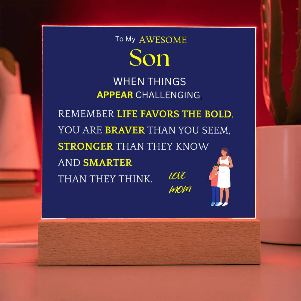 Favors The Bold Gift For Son