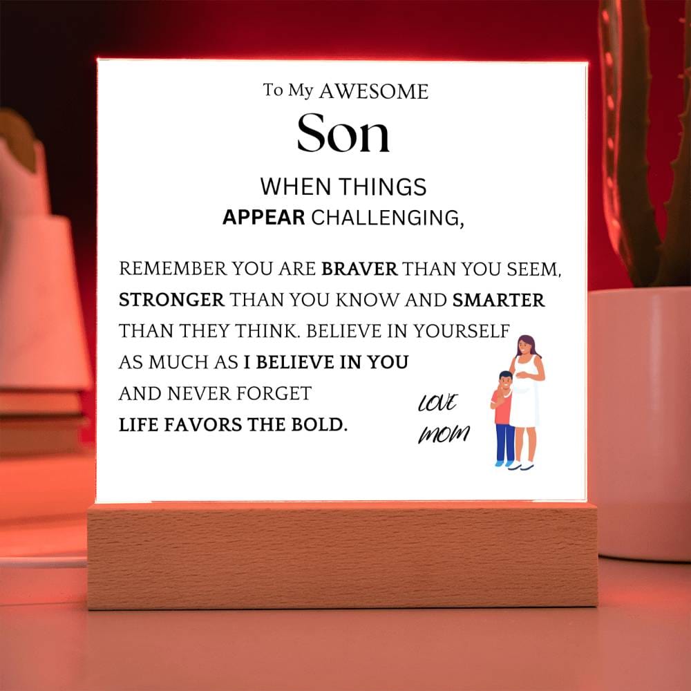 Braver Stronger Gift For Son