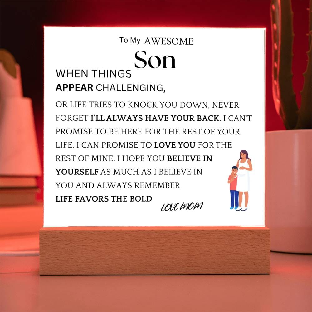 Things Appear Challenging Gift For Son