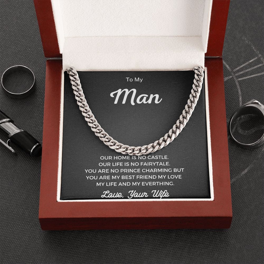 My Man Jewelry Chain Gift For Birthday Graduation Christmas Present For MenMy Man Jewelry Chain Gift For Birthday Graduation Christmas Present For Men
