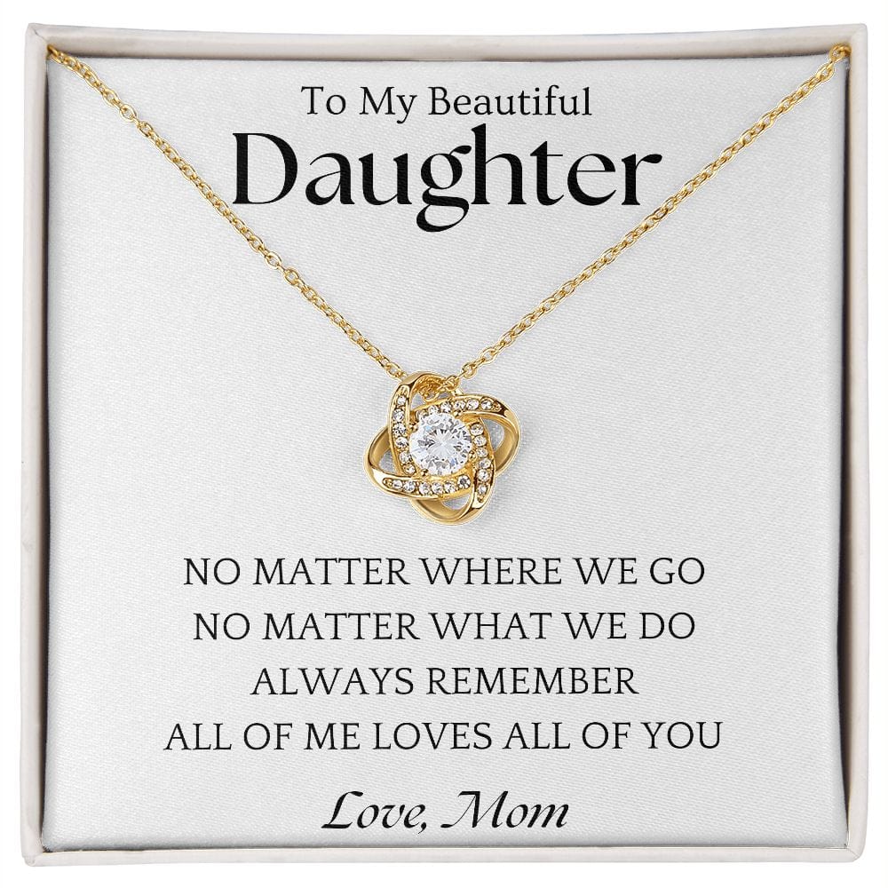 No Matter Necklace Gift For Daughter Birthday Graduation Christmas Present For Girls