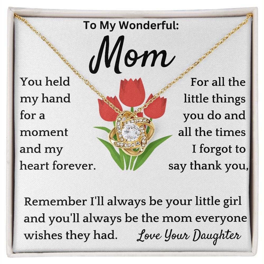 Heart Forever Necklace Gift For Mothers Day Birthday Christmas Present For Women
