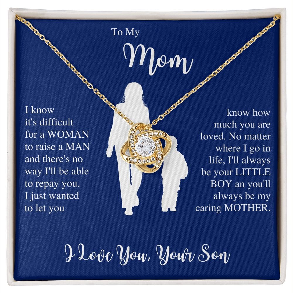 Caring Mother Necklace Gift For Mothers Day Birthday Christmas Present For Woman