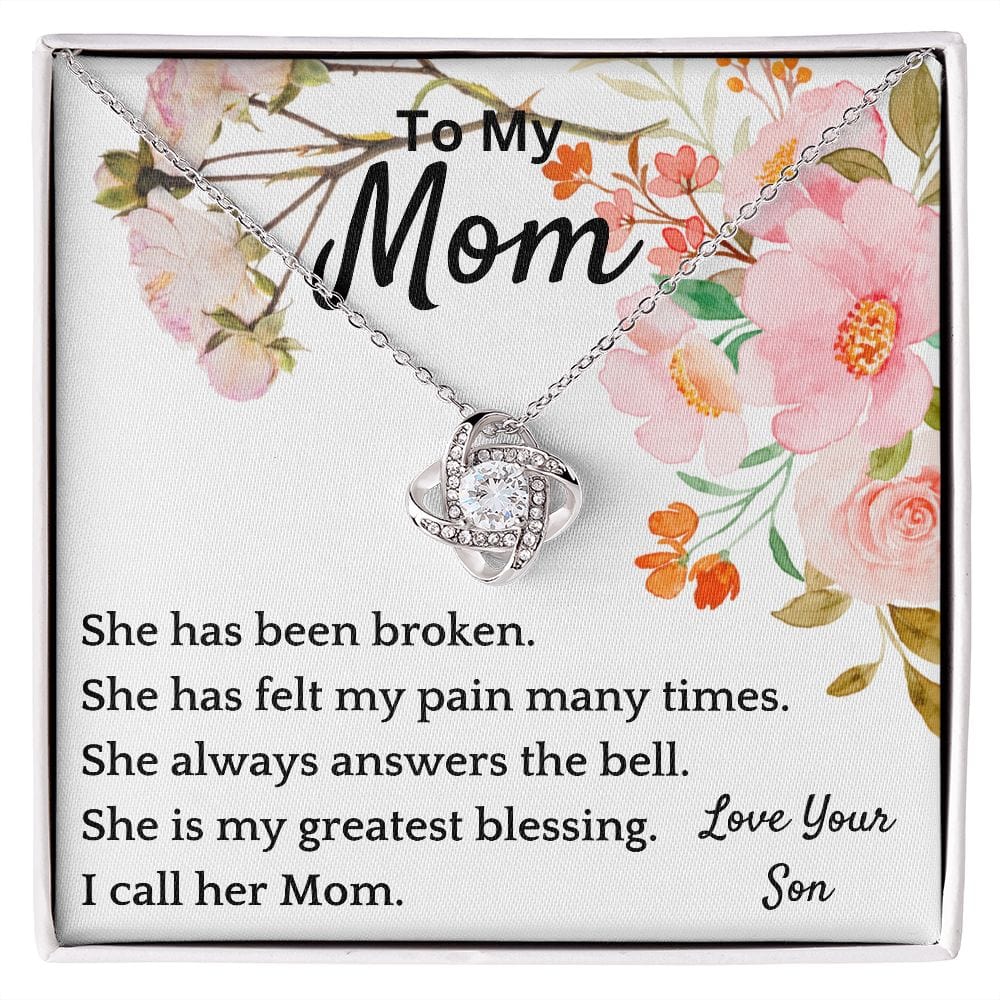 Greatest Blessing Necklace Gift For Mothers Day Christmas Birthday Present For Women