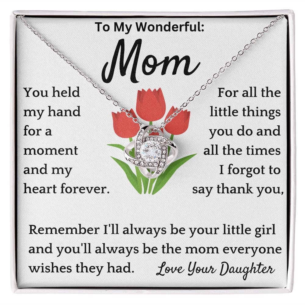 Heart Forever Necklace Gift For Mothers Day Birthday Christmas Present For Women