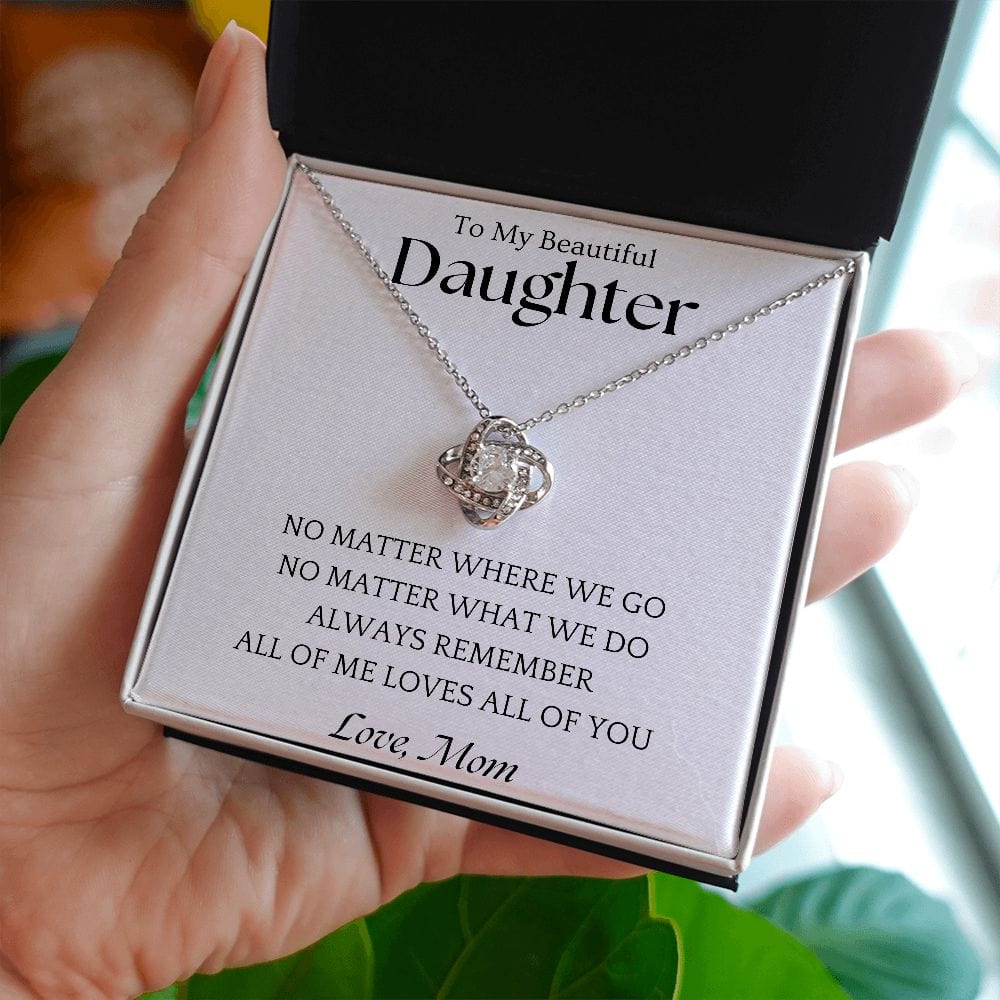 No Matter Necklace Gift For Daughter Birthday Graduation Christmas Present For Girls