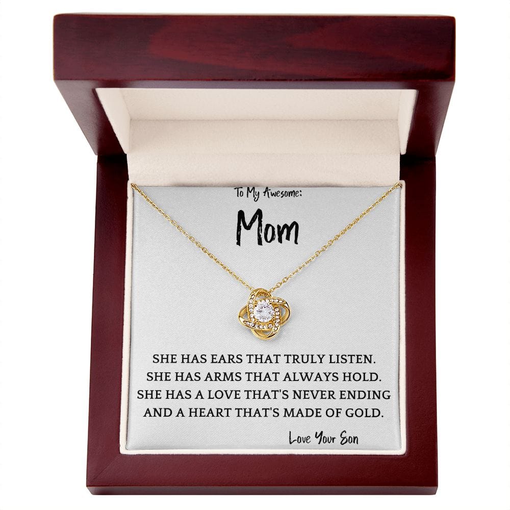 Truly Listen Necklace Gift For Mothers Day Birthday Christmas Valenitnes Day Present For Women