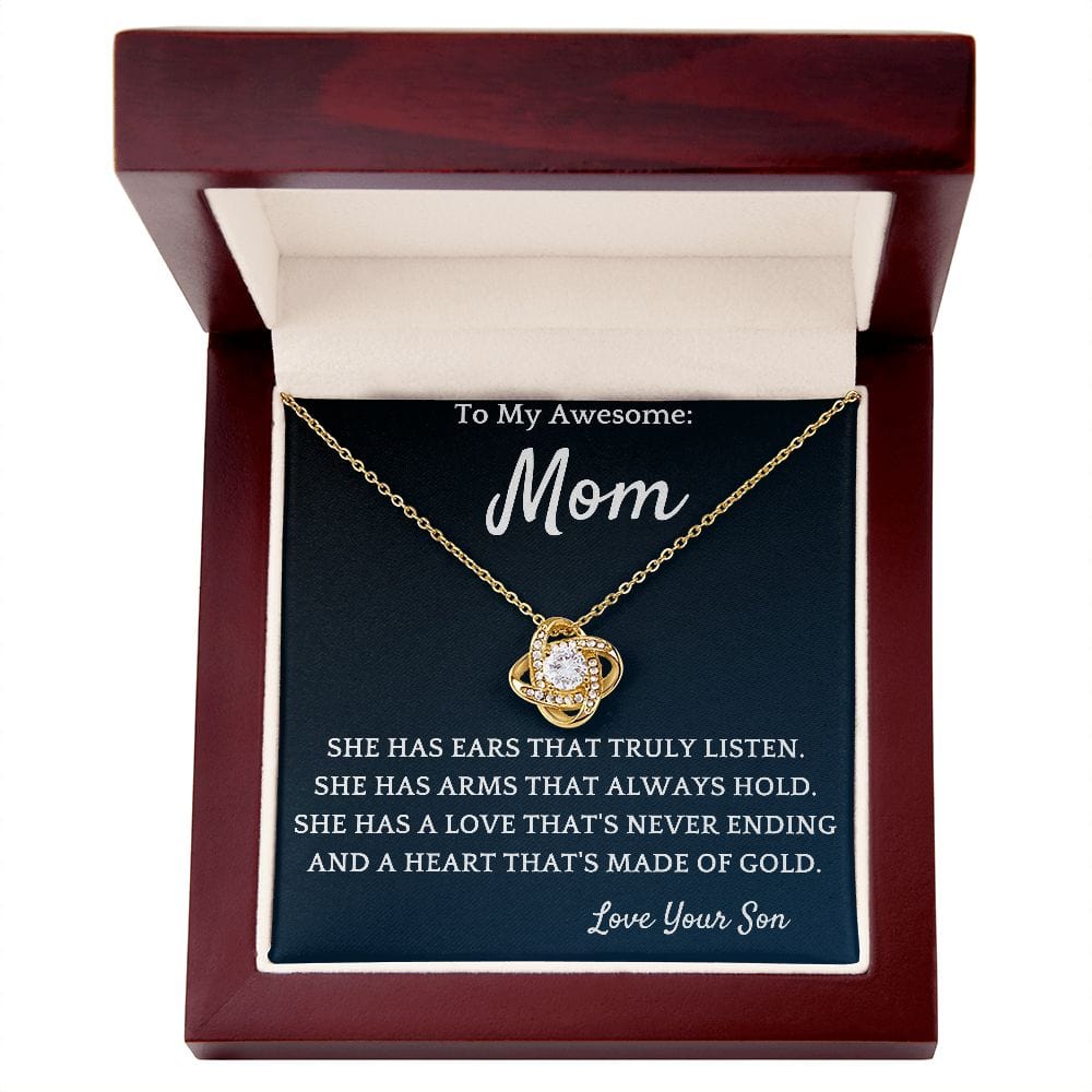 Valentines Day Necklace Gift For Mom