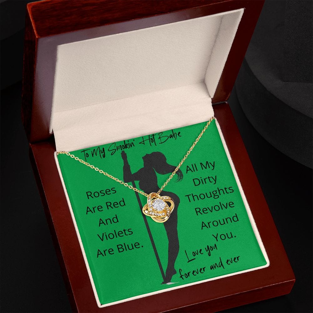 Dirty Thoughts Necklace Gift For Wife Girlfriend Anniversary Birthday Present For Women