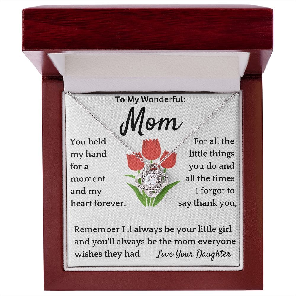 Heart Forever Necklace Gift For Mothers Day Birthday Christmas Present For Women