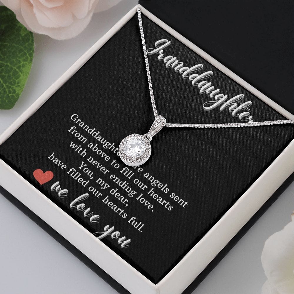 Jewelry - Angels Sent Necklace Gift For Granddaughter Graduation Christmas Present For Girls 1