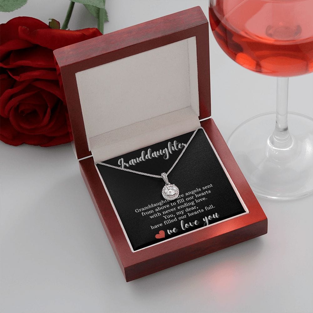 Jewelry - Angels Sent Necklace Gift For Granddaughter Graduation Christmas Present For Girls 1