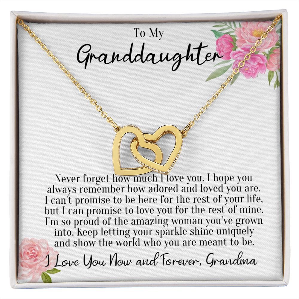 Jewelry - Never Forget Necklace Gift For Granddaughter Graduation Birthday Christmas Present For Woman