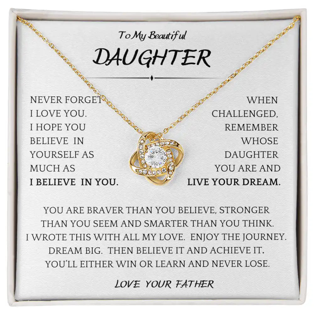 Achieve It and Believe It Daughter Gift Gift for Jewelry | Gifting2Go