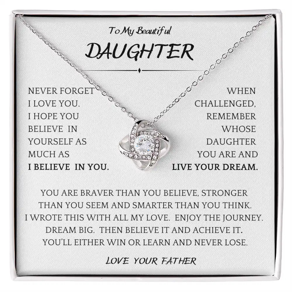 Achieve It and Believe It Daughter Gift Gift for Jewelry | Gifting2Go
