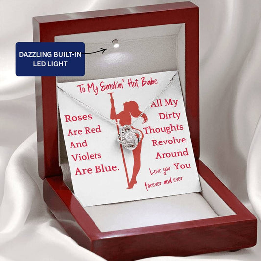 All My Dirty Thoughts Necklace Gift For Valentines Anniversary Wife Soulmate Birthday Present For Women