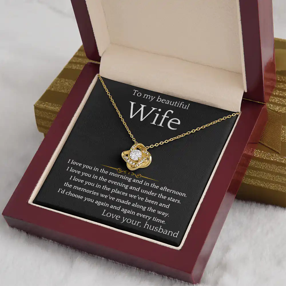 Afternoon and Evening Wife Necklace Gift for Jewelry | Gifting2Go