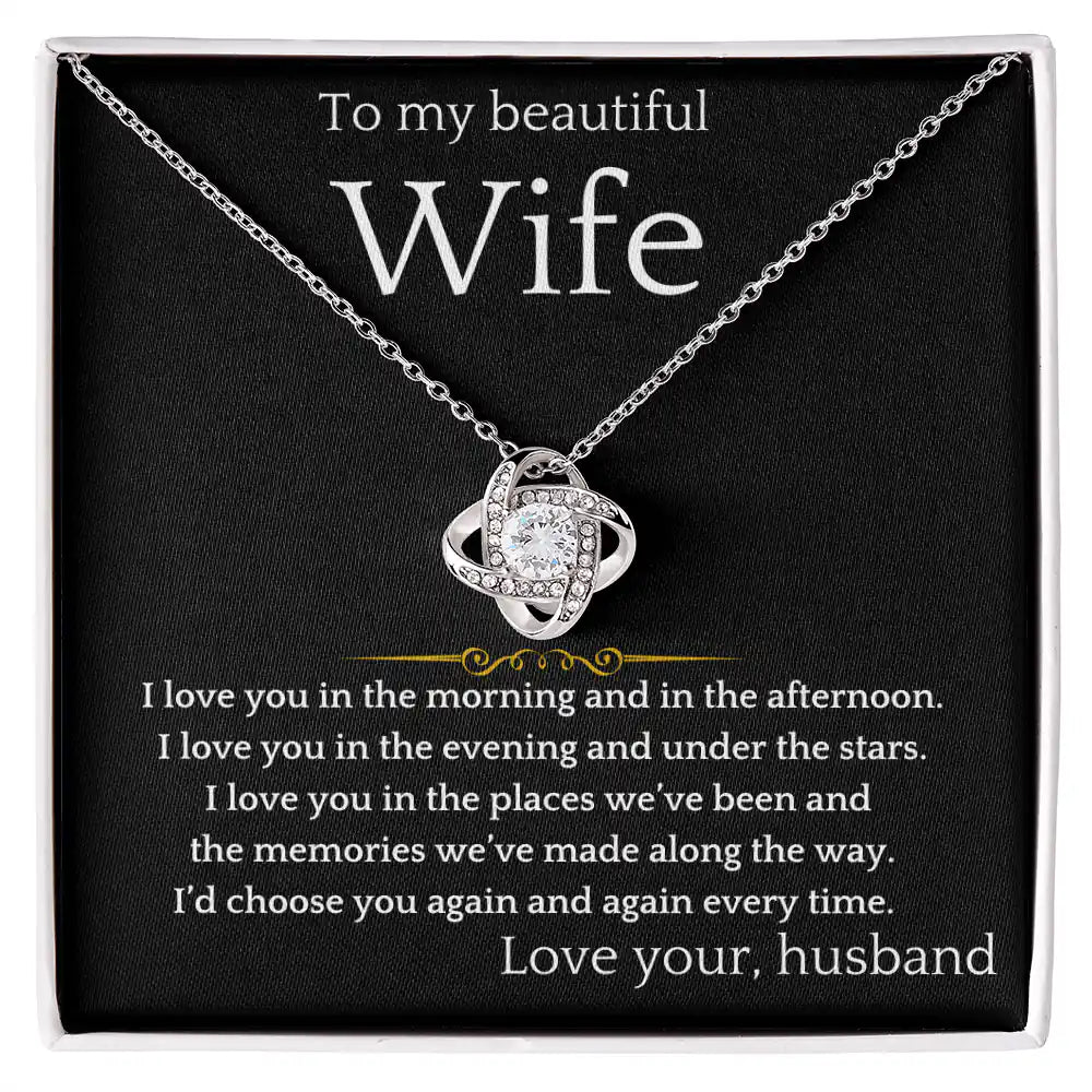 Afternoon and Evening Wife Necklace Gift for Jewelry | Gifting2Go