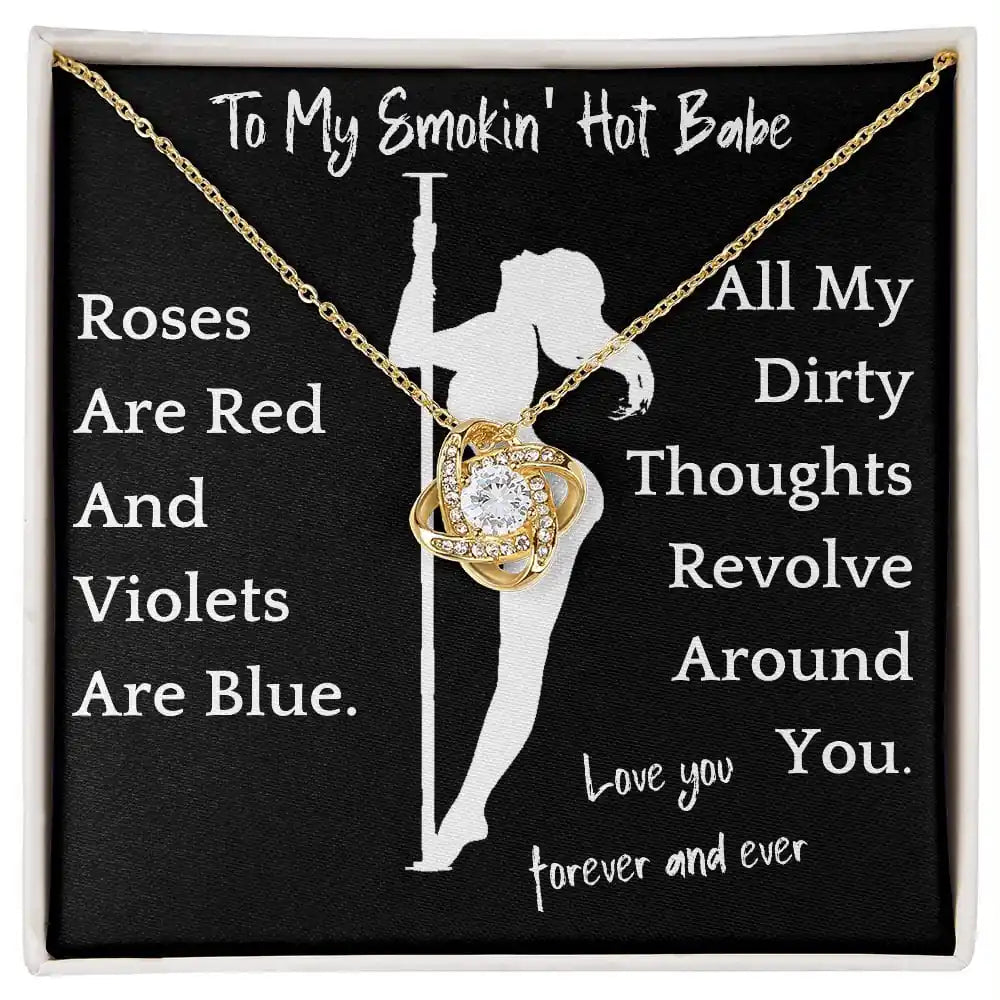 All My Dirty Thoughts Necklace Gift For Anniversary Wife Soulmate Valentines Birthday Present For Women Gift for Jewelry | Gifting2Go