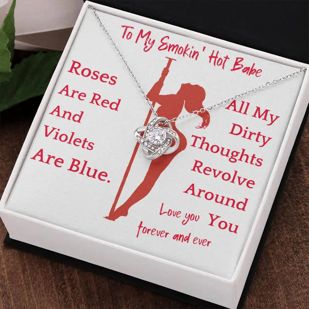 All My Dirty Thoughts Necklace Gift For Valentines Anniversary Wife Soulmate Birthday Present For Women Gift for Jewelry | Gifting2Go